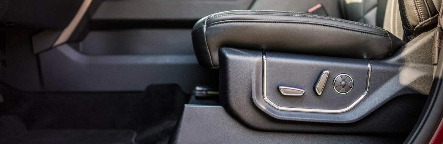 Power Driver's Seat Functions Inside the 2018 Ford Expedition