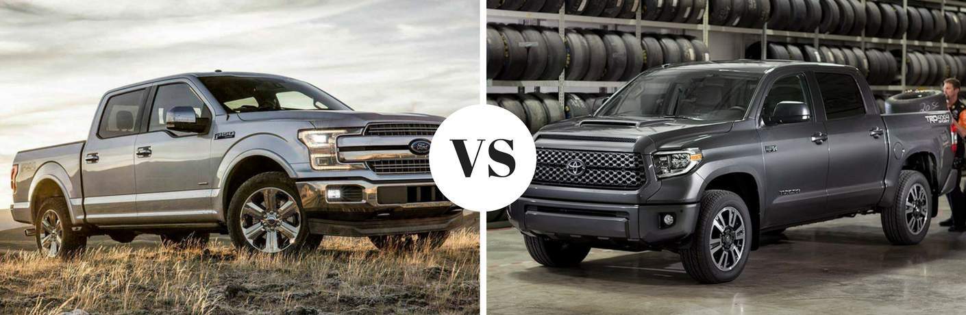 2018 Ford F-150 vs 2018 Toyota Tundra