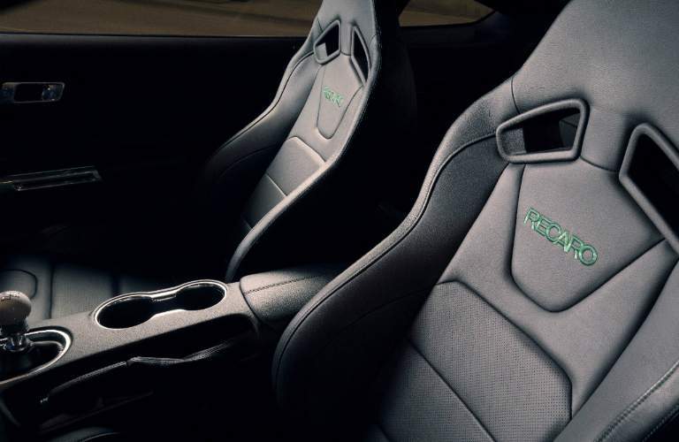 Front Seats inside the 2019 Ford Mustang Bullitt