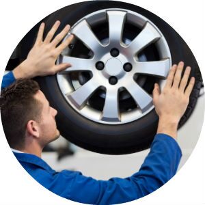 Sherwood Ford Giant Advantage free tire and alignment inspection
