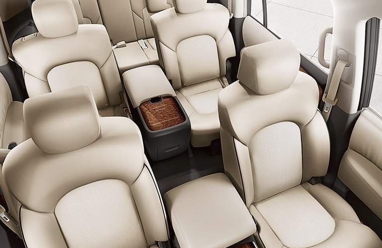 2017 Nissan Armada Overhead Interior View