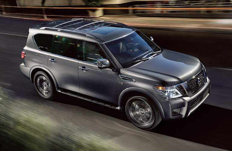2017 Nissan Armada Gray Exterior Side View