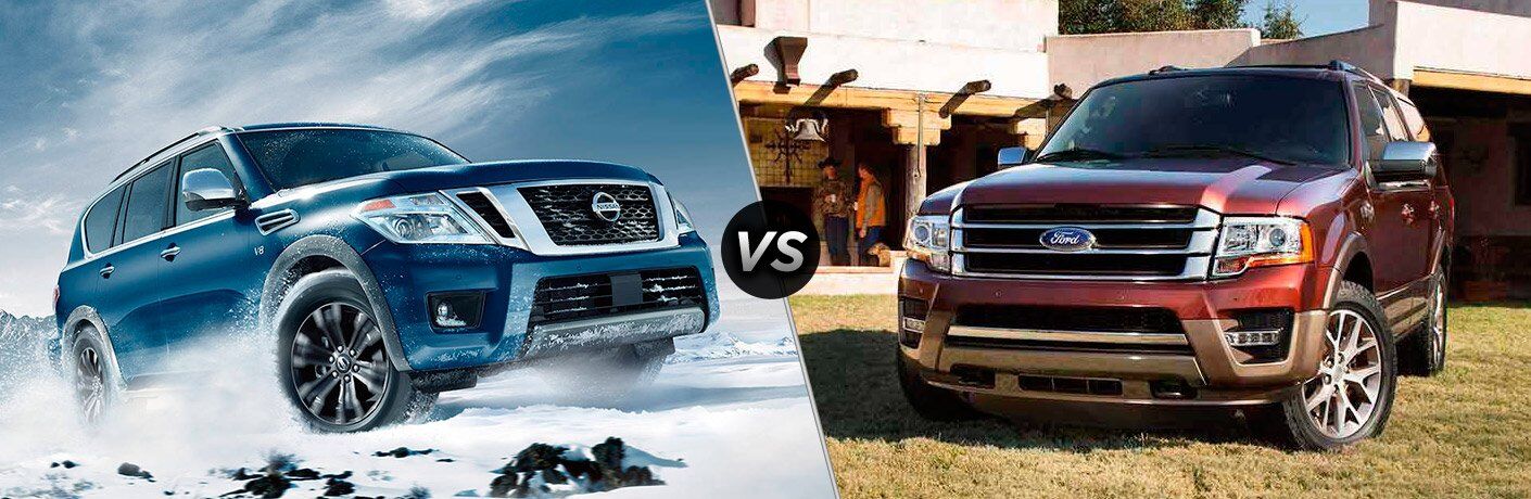 2017 Nissan Armada vs 2017 Ford Expedition