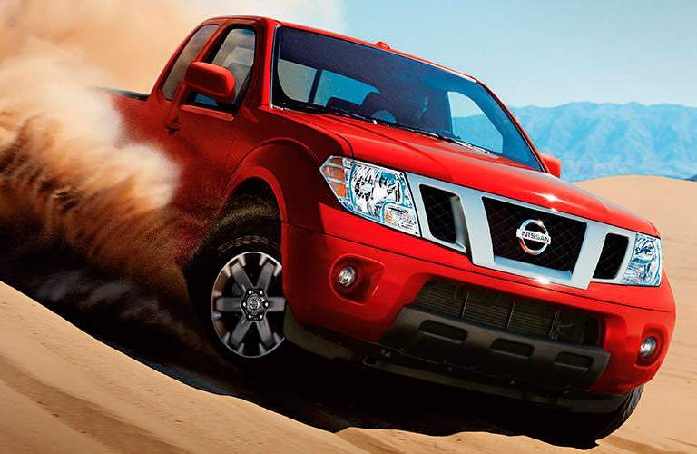 2017 Nissan Frontier Red Exterior Front View