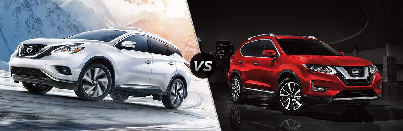 2017 Nissan Rogue vs 2017 Nissan Murano 2017 Nissan Rogue vs 2017 Nissan Murano