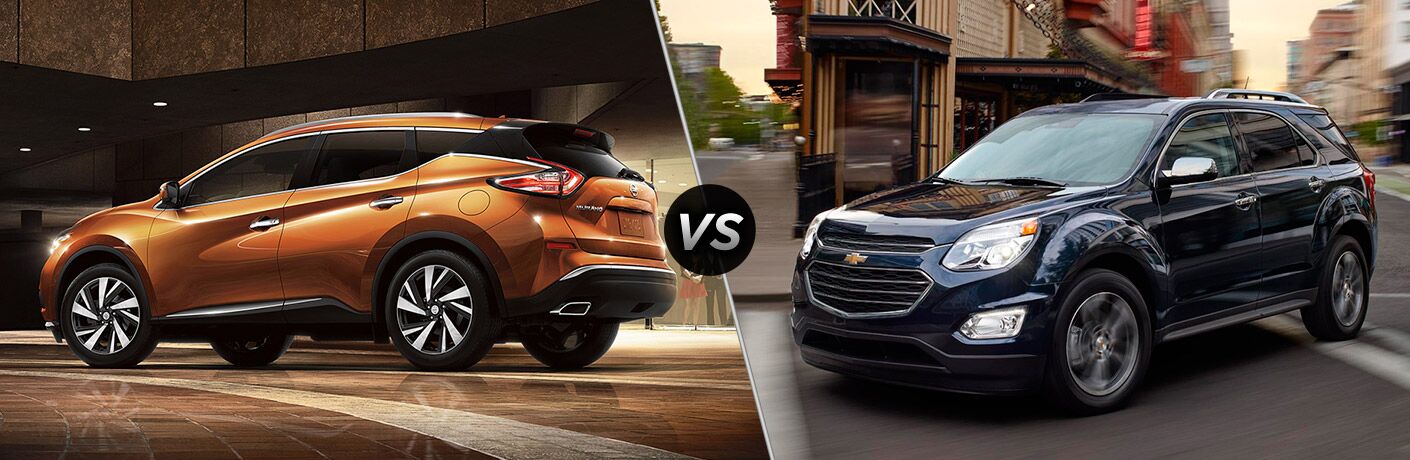 2017 Nissan Murano Vs 2017 Chevy Equinox