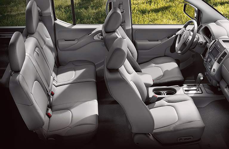 2018 Nissan Frontier Overhead Side View of Interior