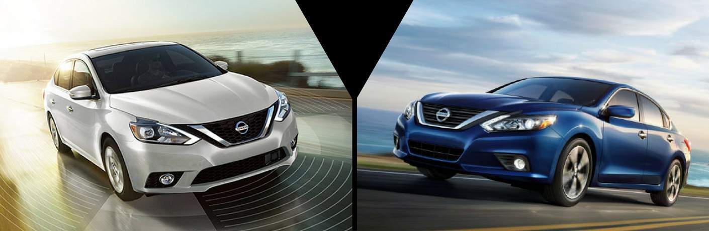 2018 Nissan Sentra vs Altima