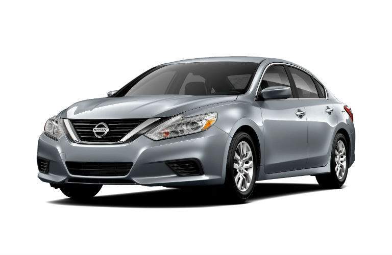 2018 Nissan Altima Front View of Silver Exterior