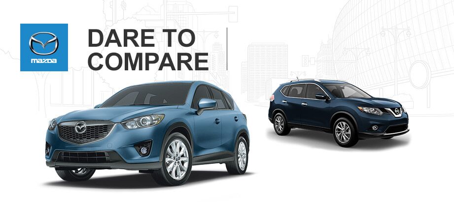2015 Mazda CX 5 vs 2015 Nissan Rogue