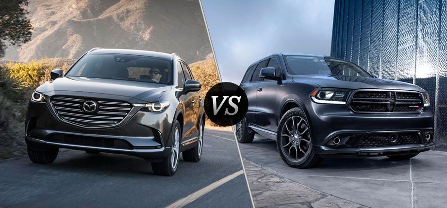 2016 Mazda CX-9 vs 2016 Dodge Durango