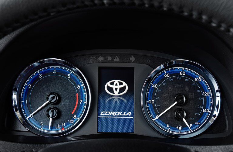 2017 Toyota Corolla Speedometer