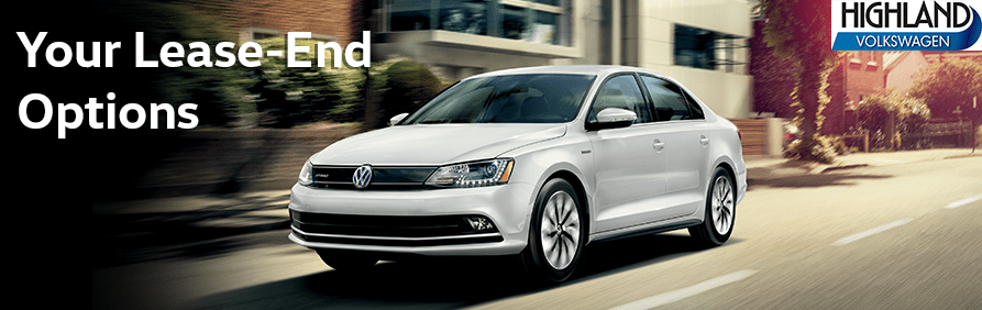 Your car lease-end options at Highland Volkswagen