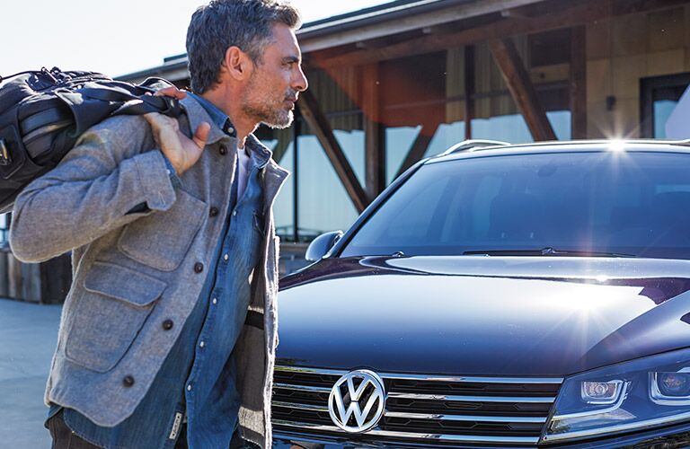 What is new on the 2017 Volkswagen Touareg?