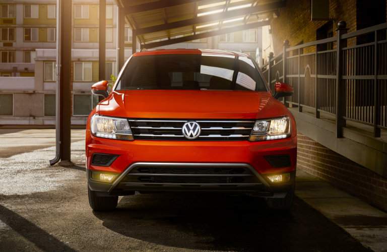 Front profile of 2018 Volkswagen Tiguan