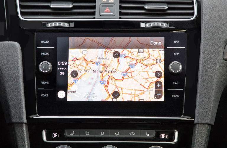 2018 VW Golf GTI features the latest in VW infotainment technology