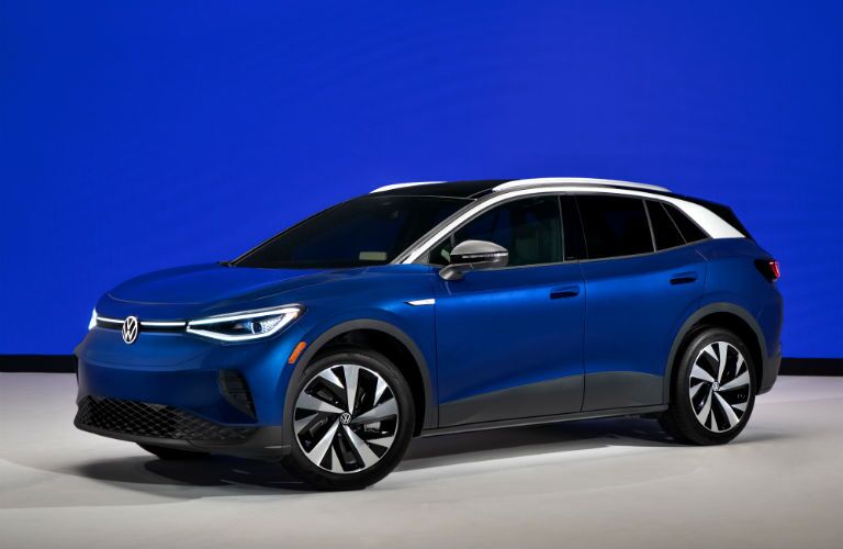 A front left photo of the 2021 Volkswagen ID.4.