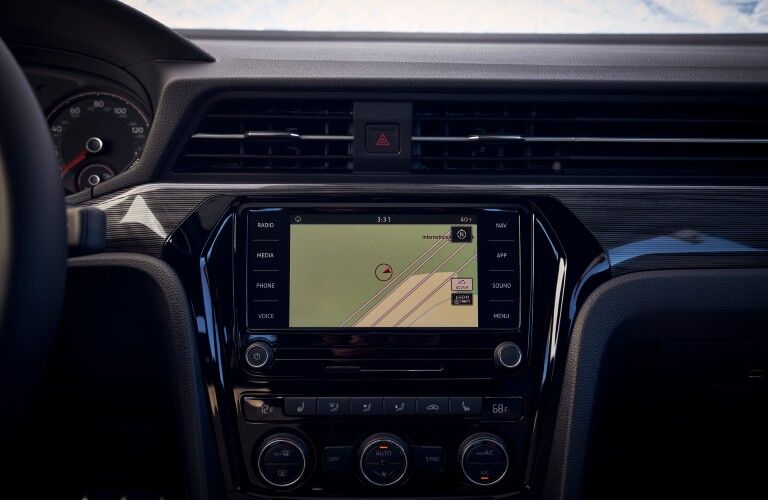 The touchscreen equipped in each 2021 Passat will be able to perform several functions.