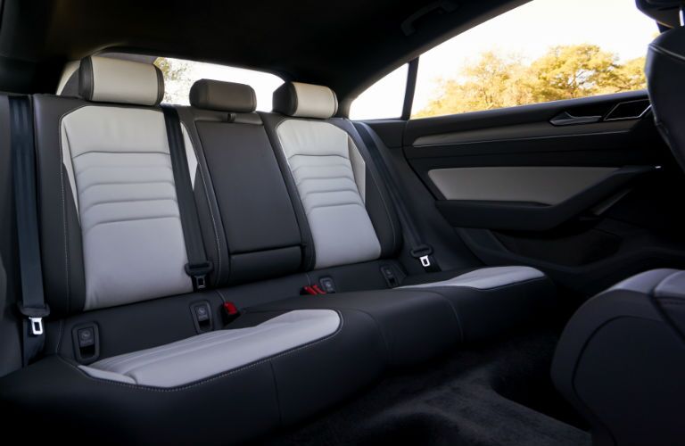 A photo of the rear seats of the 2019 VW Arteon.
