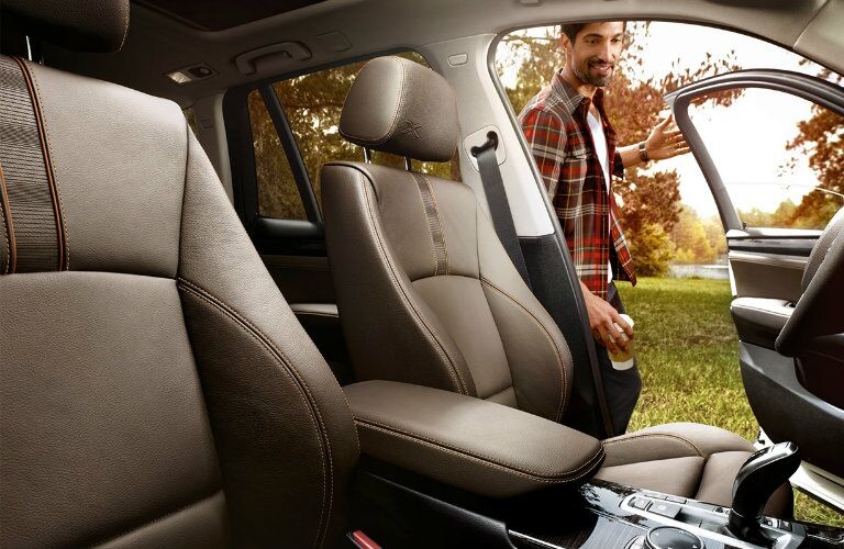 Used BMW X3 premium leather seats