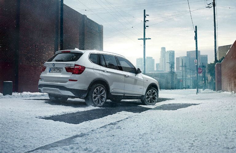 Used BMW X3 with all-wheel drive