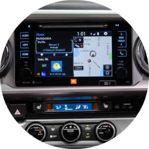 what tech features does the 2016 tacoma have?