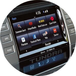 is there a premium audio feature in the toyota tundra?