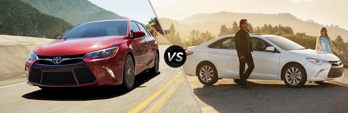 2017 Toyota Camry Xse Vs Xle