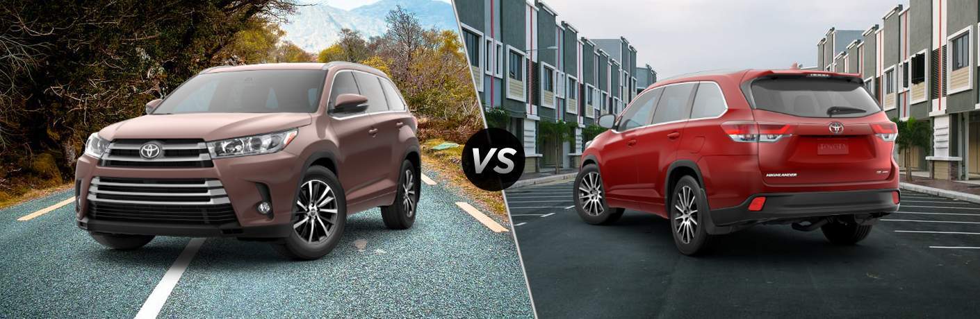 2018 Toyota Highlander Xle Vs Se