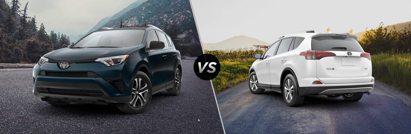 2018 Toyota Rav4 Le Vs Xle