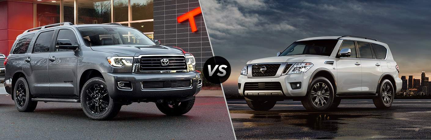 2018 Toyota Sequoia Vs Nissan Armada