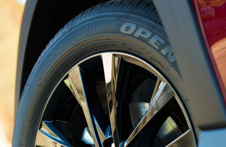 2018 Toyota RAV4 Adventure tire closeup