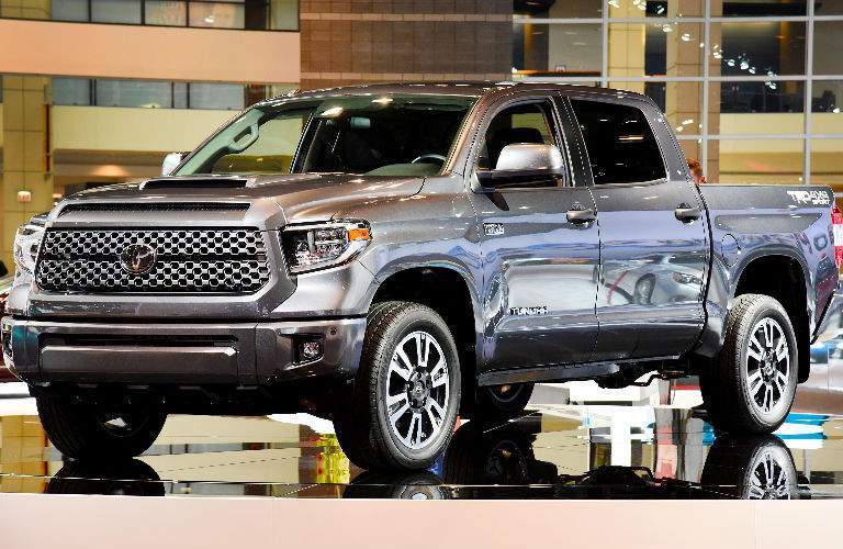 2018 Toyota Tundra shown in grey