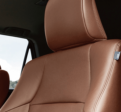 Heated and ventilated front seats