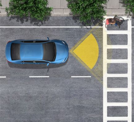 Pre-Collision System with Pedestrian Detection