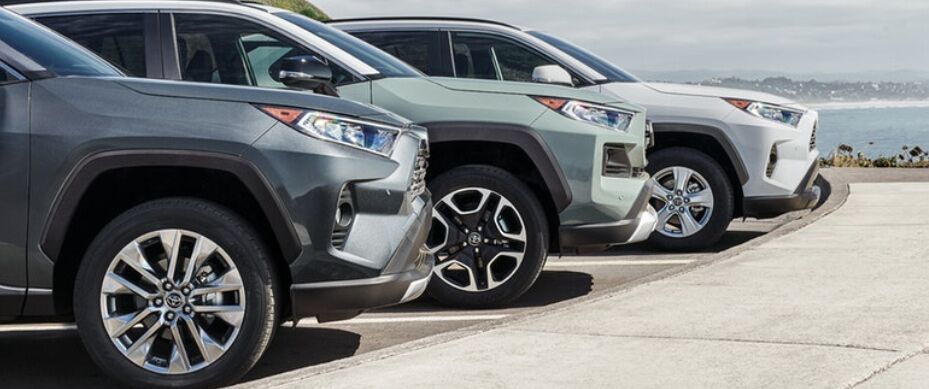 Toyota RAV4 Wheel designs