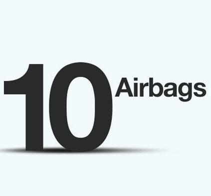 2019 Toyota Camry Ten Airbags