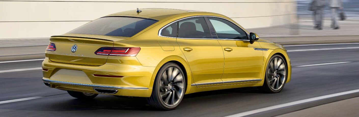 Rear end of the 2019 VW Arteon