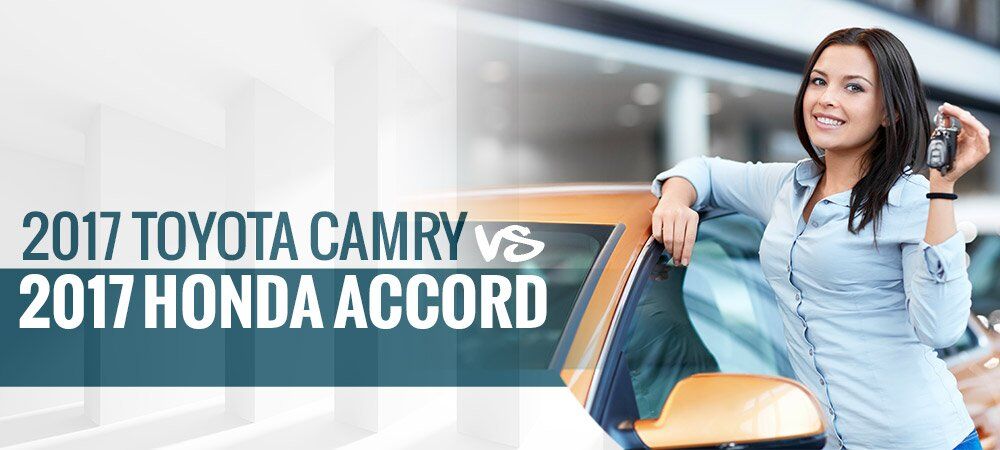 Compare 2017 Toyota Camry and Honda Accord 2017 Toyota Camry vs Honda Accord in Epping, NH