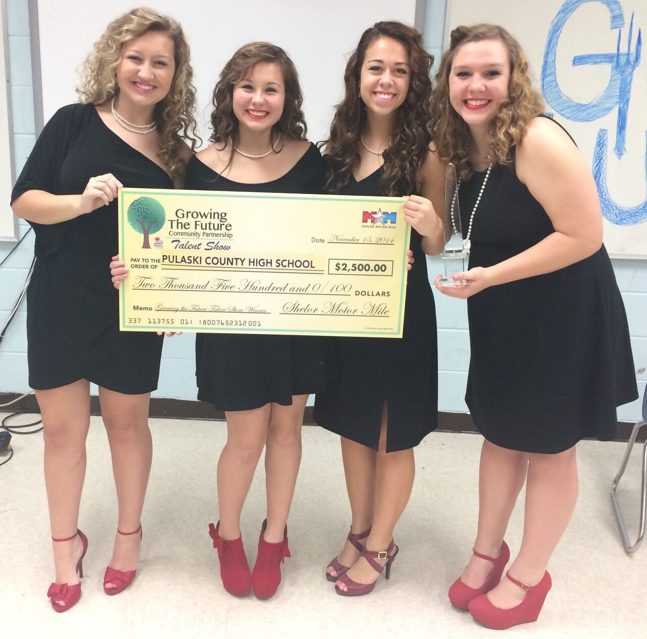 Pulaski County High School's Acapella Group, 4th Place Winner