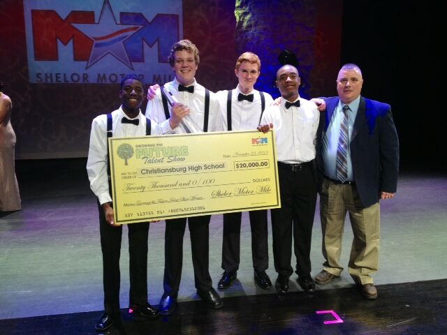 1st Place Simeon Brown, Aidan Everett, Lucas Lambert, and Chet Morley