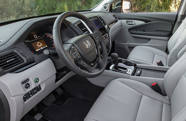 2017 Honda Ridgeline in Chesterfield, MO interior front steering wheel driver seat