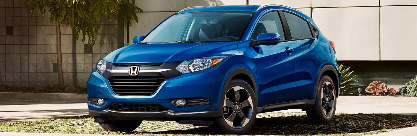 In Ellisville Mo 2018 Honda Hr V In Blue Near Chesterfield Mo