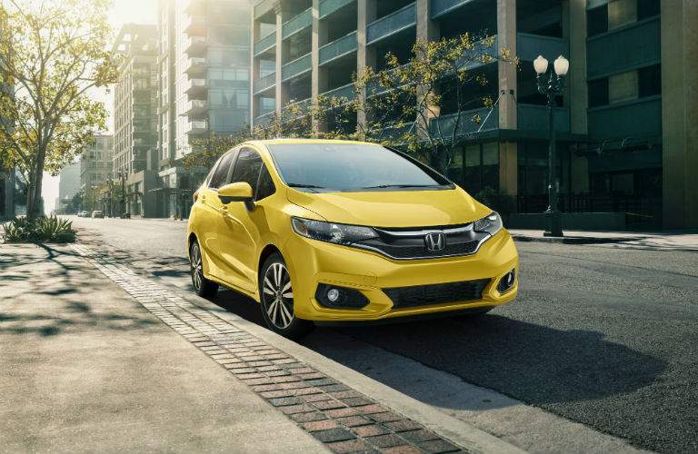 Helios Yellow is another new color for the 2018 Fit