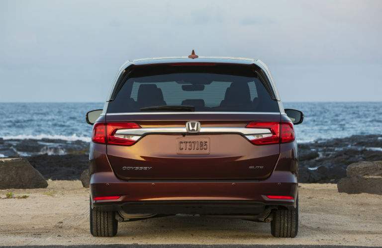 Some models of the 2018 Odyssey are equipped with hands free rear door opening