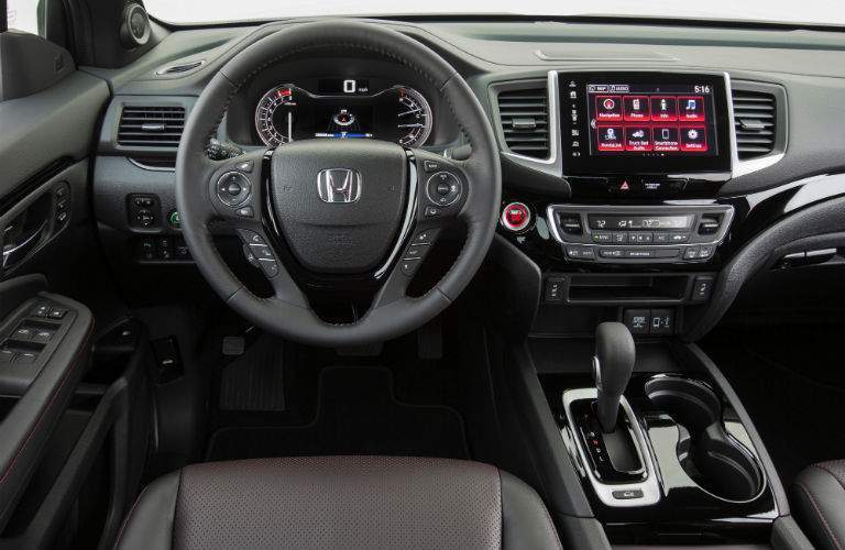 The Display Audio system in the 2018 Honda Ridgeline features an 8-inch touchscreen