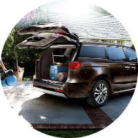 2017 Kia Sedona Cargo Space
