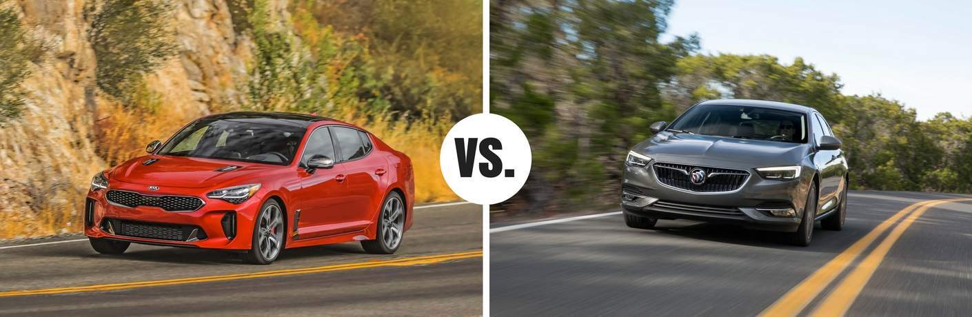2018 Kia Stinger Vs 2018 Buick Regal Sportback