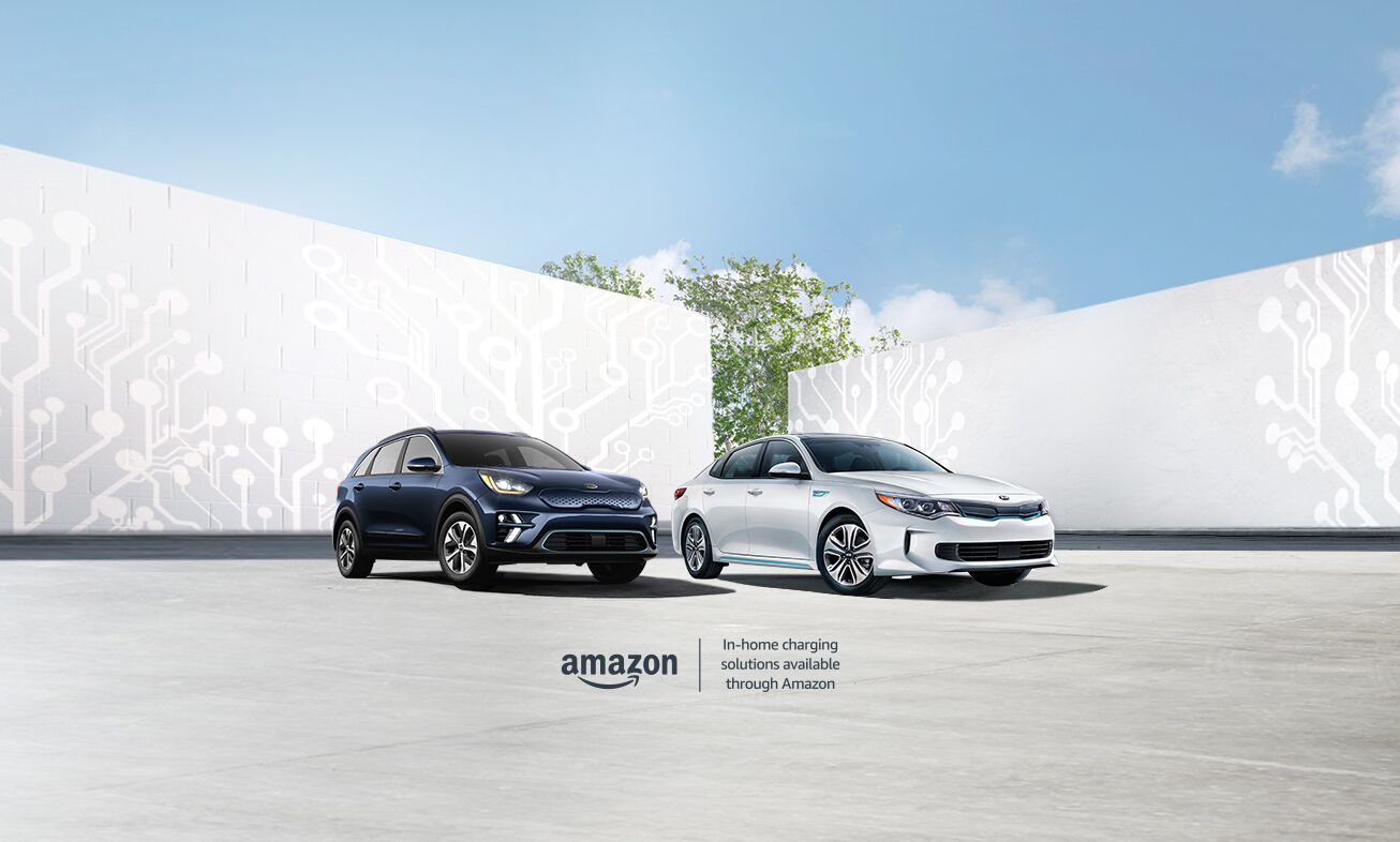 Two Kia Plug-In vehicles