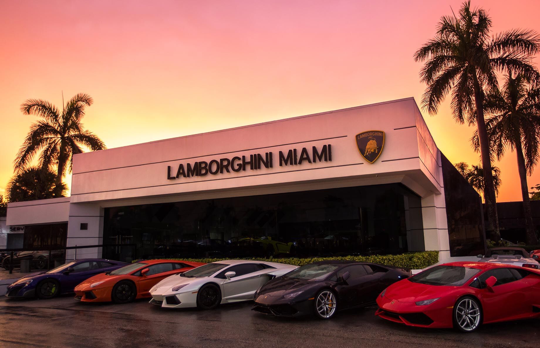 lamborghini miami